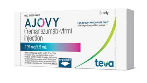 ajovy flashback|Ajovy™ Approved by FDA for Migraine Prevention in Adults.